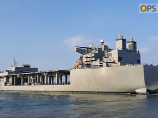 USS MIGUEL KEITH(ESB-5) VISIT IN CHINHAE, KOREA
