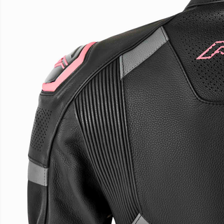 Thumbnail: RST S1 D3O Ladies Leather Jacket - Pink