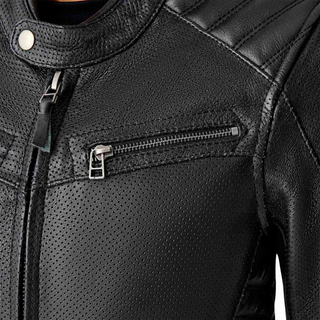 Thumbnail: RST Roadster Air D3O Ladies Leather Jacket - Black
