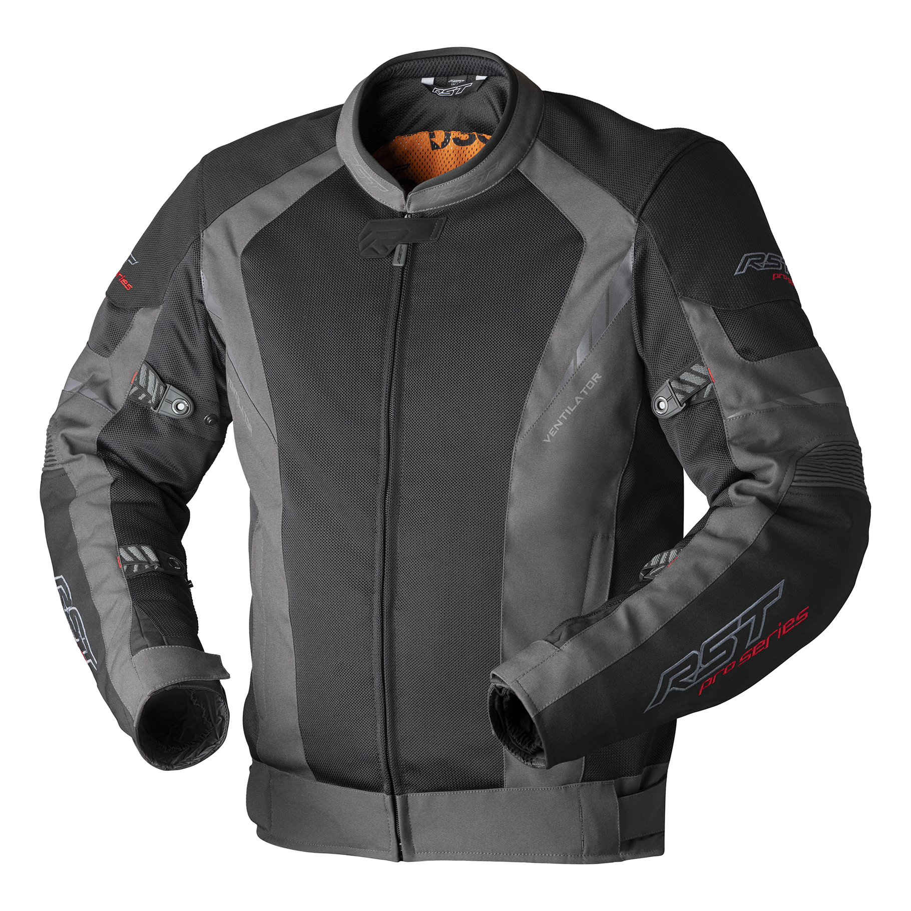 RST Pro Series Ventilator D3O Textile Jacket - Black/Grey