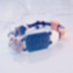 Thumbnail: The 10 & Square Handmade Wooden Bracelet