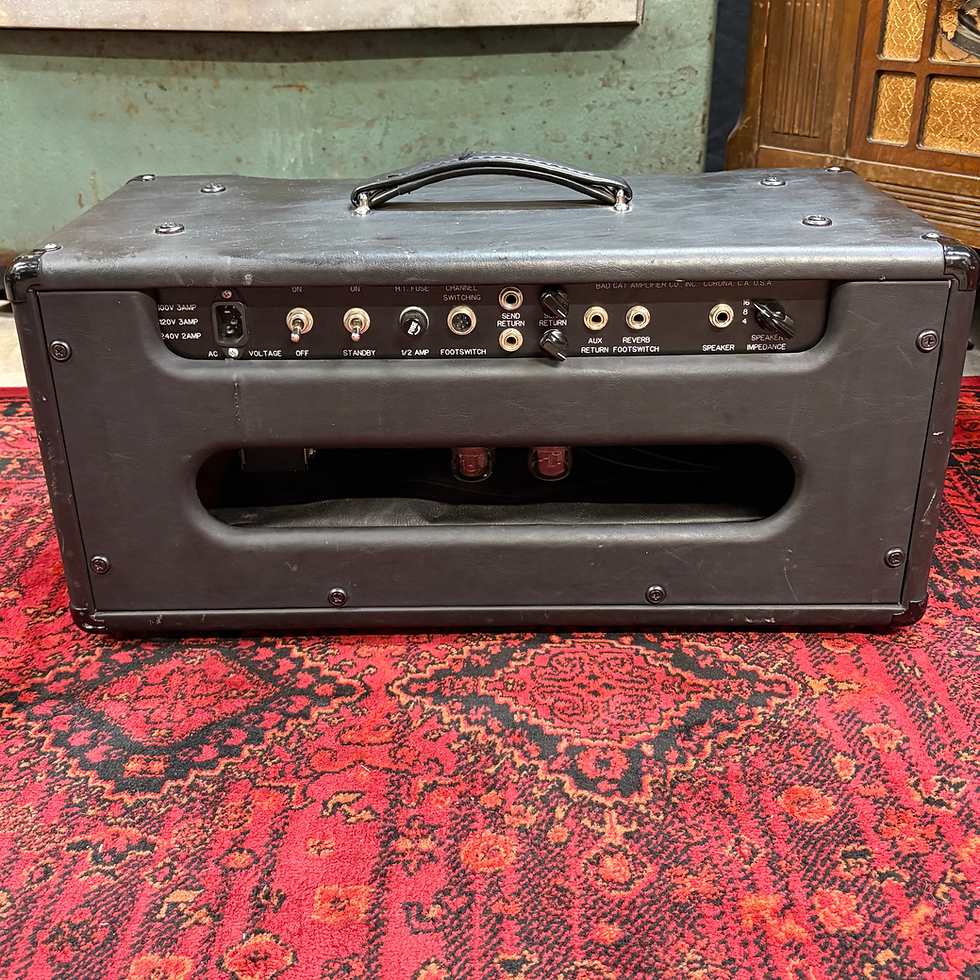 Thumbnail: 2009 Bad Cat Hot Cat 30R 30-Watt Guitar Amp Head with Reverb