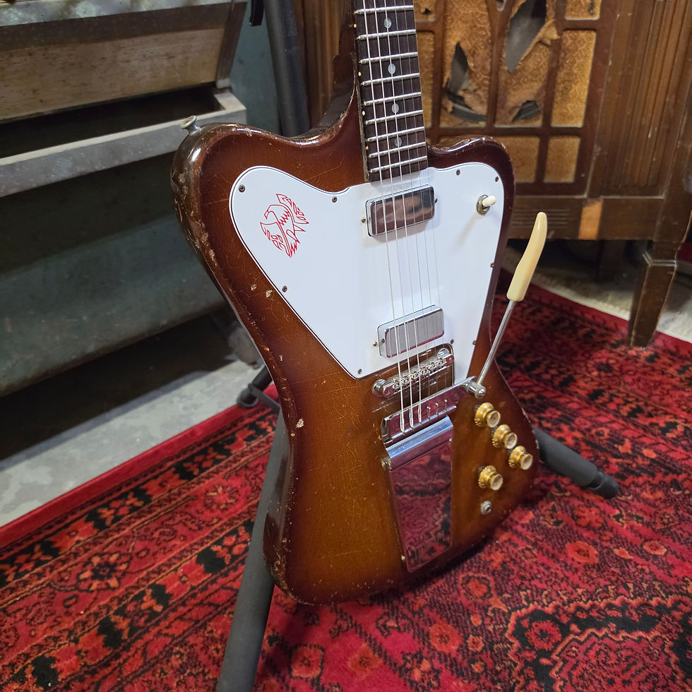 Thumbnail: 1966 Gibson Firebird V Tobacco Sunburst