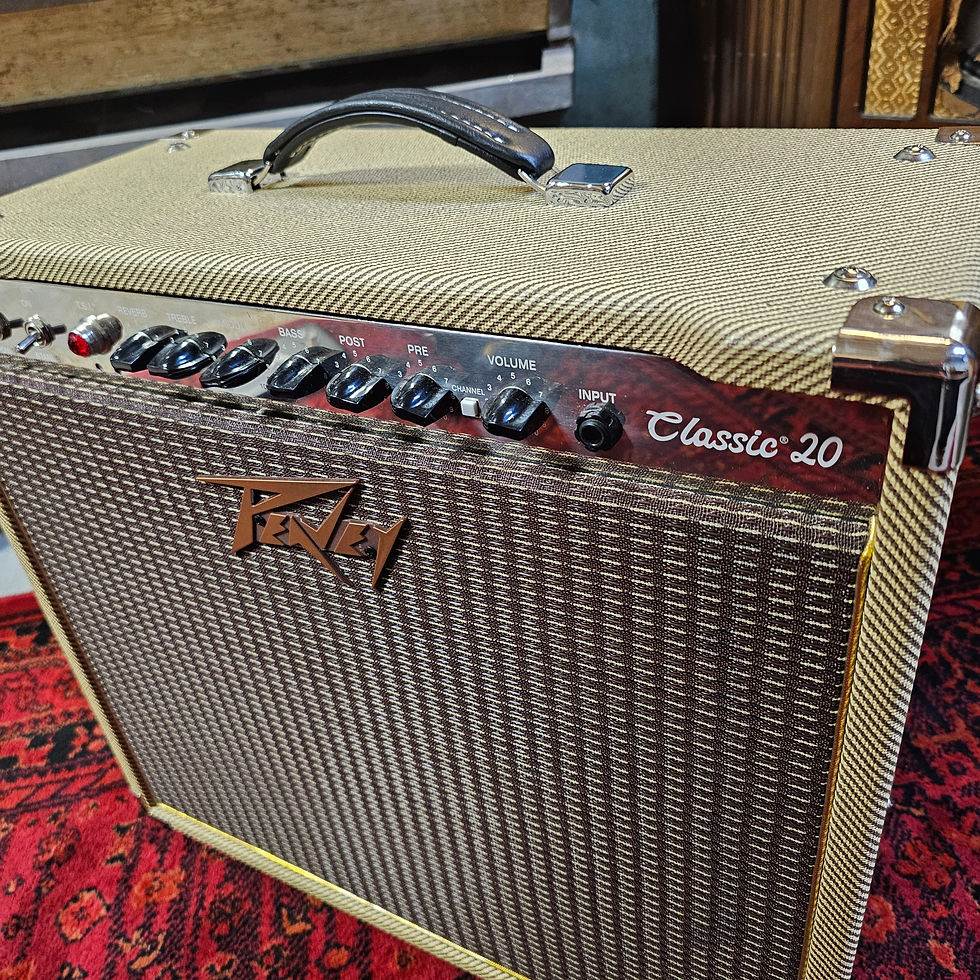 Thumbnail: 2024 Peavey Classic 20 112 Tweed w/footswitch and Rigg cover