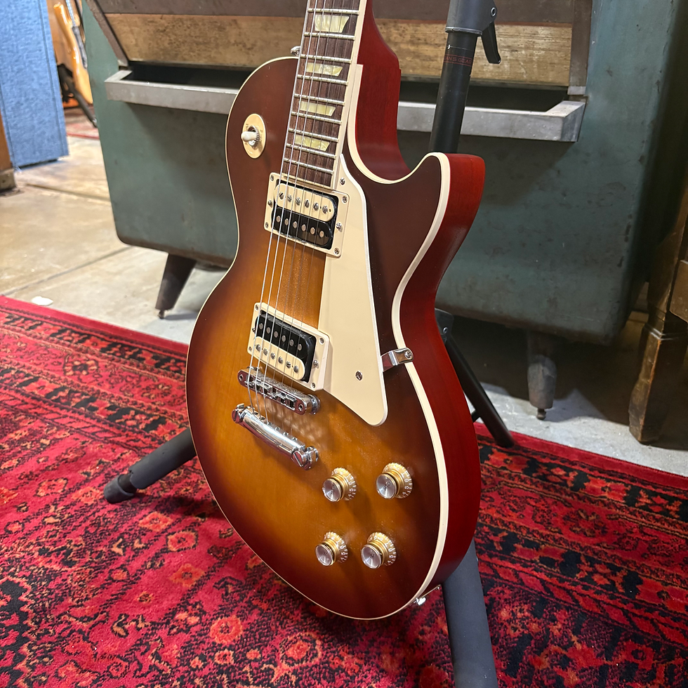 Thumbnail: Gibson Les Paul Trad Pro V Satin Iced Tea 2022