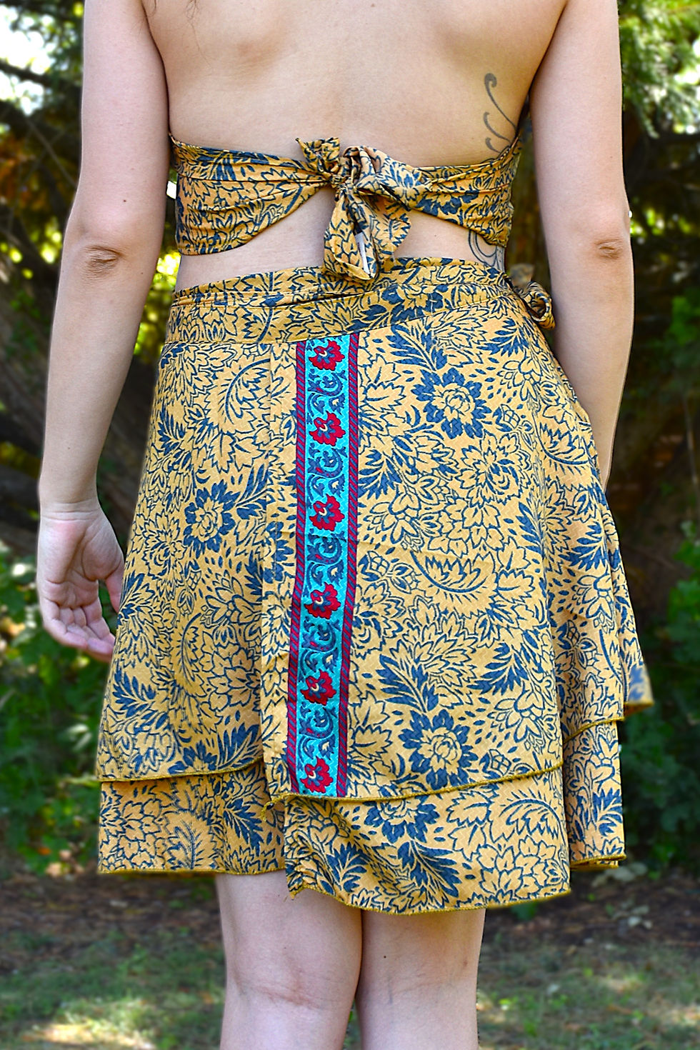 Miniature : Jupe courte portefeuille