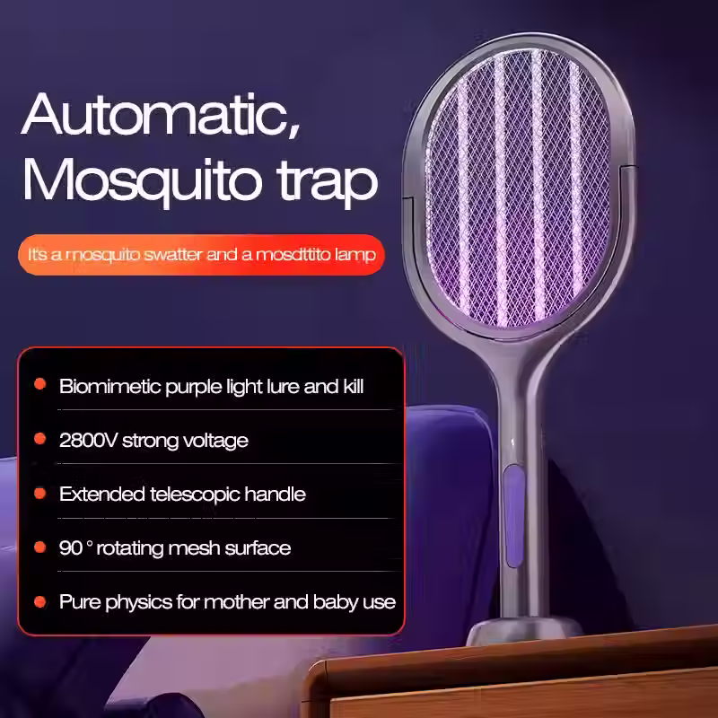 Telescopic Electric Mosquito Swatter
