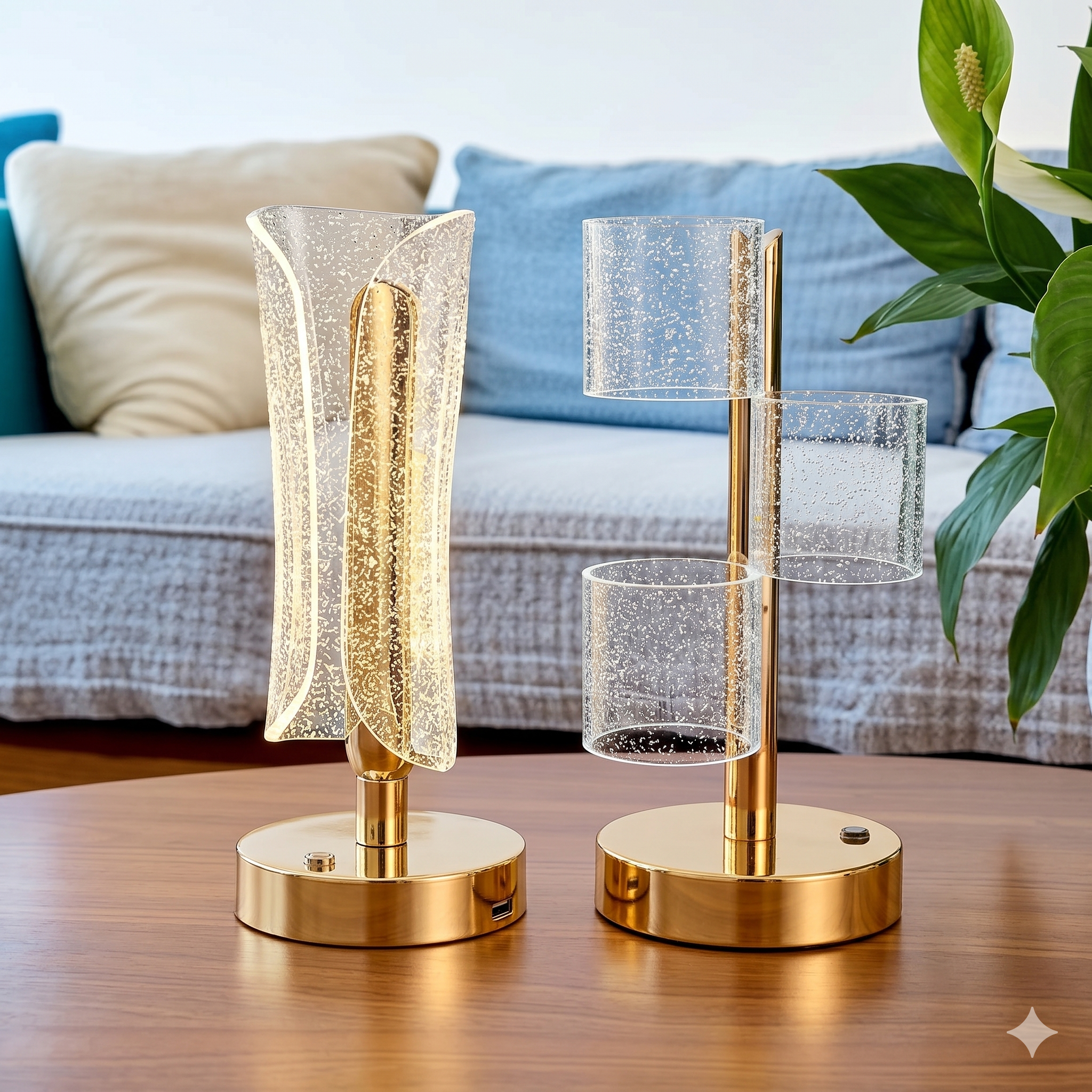 Table Lamps, 6 Pcs
