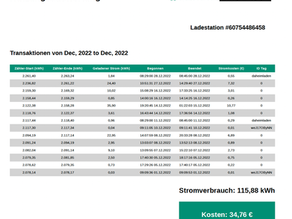 Anleitung - Erstellung und Export von DaheimLaden Ladereports (PDF/CSV)