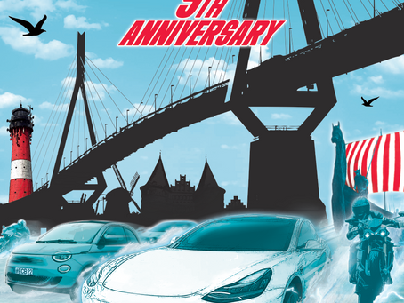 E-Cannonball 2022 wir waren dabei !