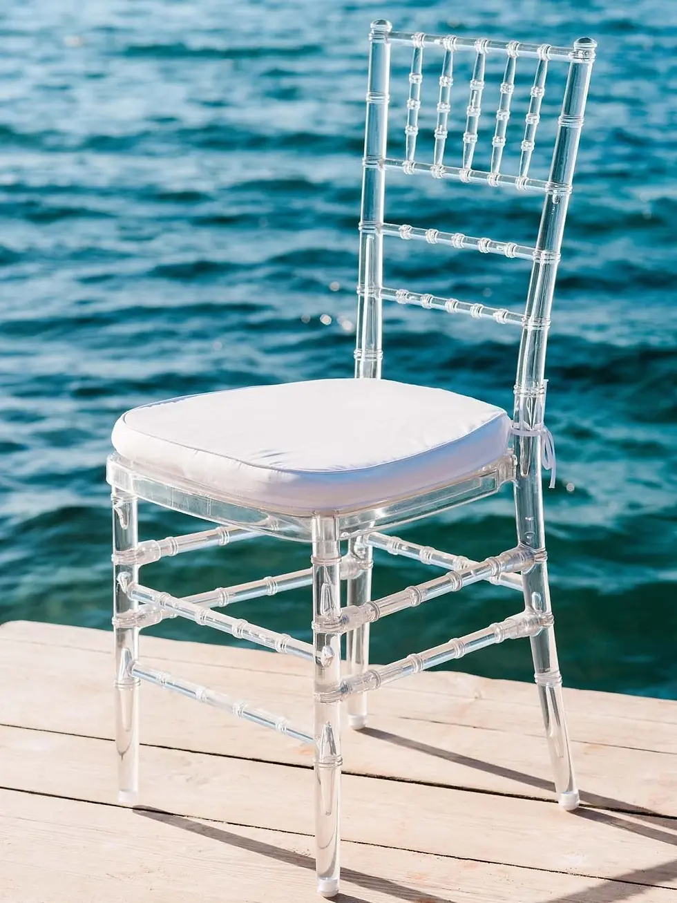 Thumbnail: CHIAVARI wedding chair TRANSPARENT