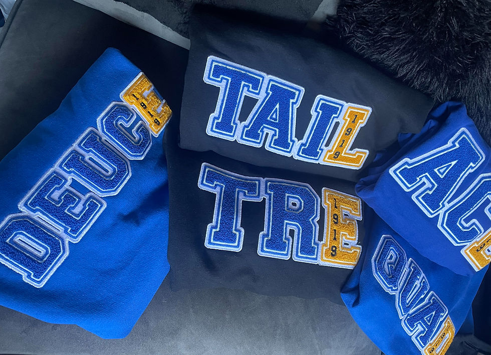 Thumbnail: 1919 "TAIL" Chenille Patch Apparel