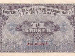 Alliierte Militärzahlungsmittel in Dänemark 1945 