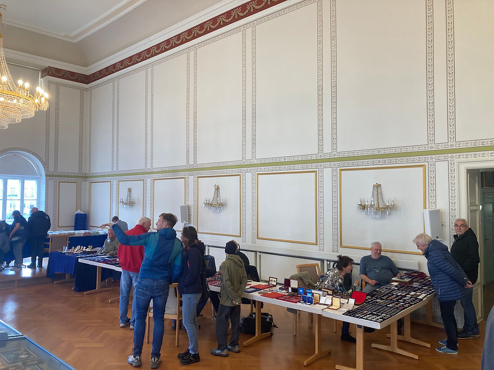 Ein ständiges Kommen und Gehen während des Tages im Bürgerschaftsaal
