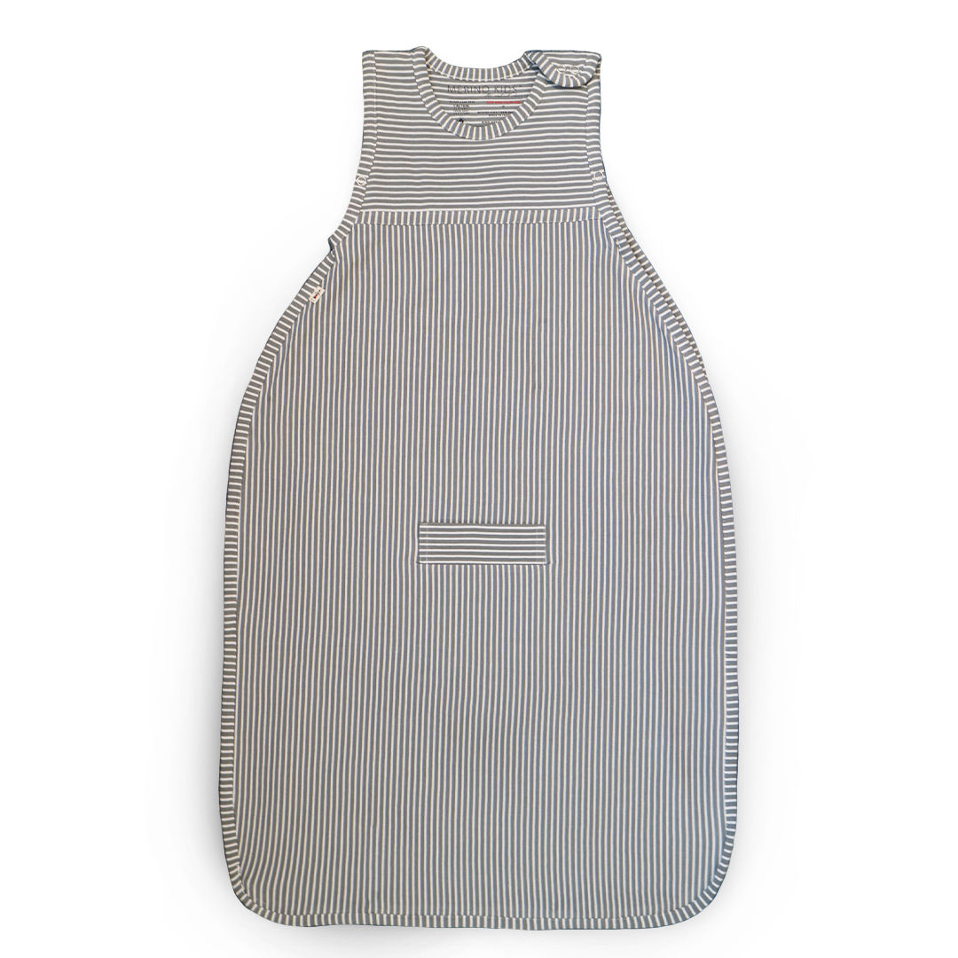 Merino Kids Go Go Sleeping Bag - Standard Weight - Flint (Dark Grey), 2-4yr