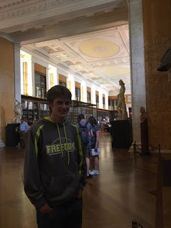 We saw MUSEUMS