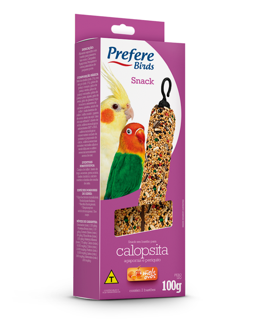 PREFERE BASTAO CALOPSITA TRADICIONAL 100G