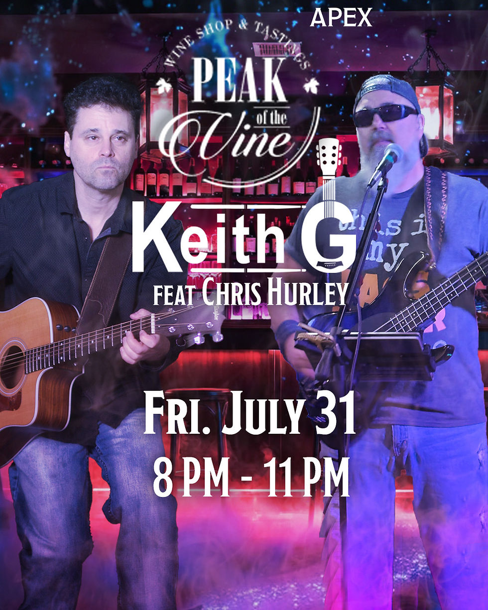Keith G feat. Chris Hurley - Peak Of The Vine (Apex)
