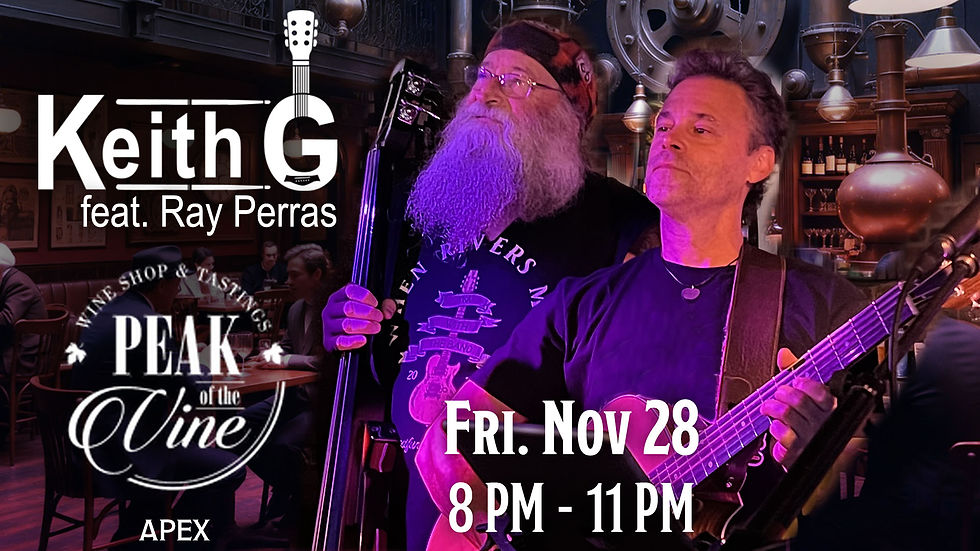 Keith G feat. Ray Perras - Peak Of The Vine (Apex)