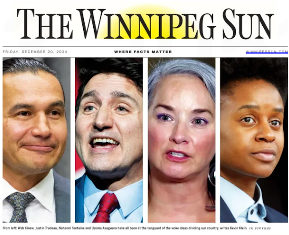 Canada and Manitoba is at a crossroads: The Woke movement divided us, we must restore equality, unity