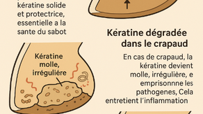 La kératine un composant clé du sabot sain