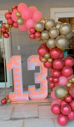 balloons garlands
