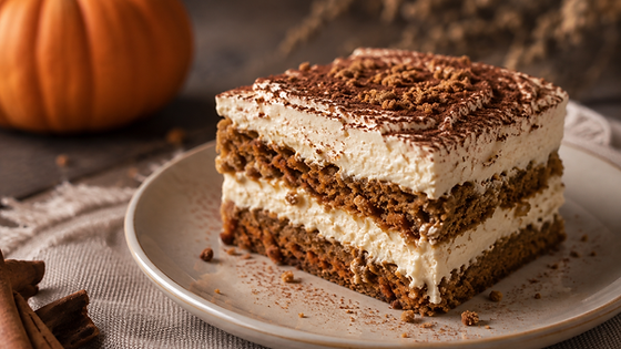 Pumpkin Loaf Tiramisu