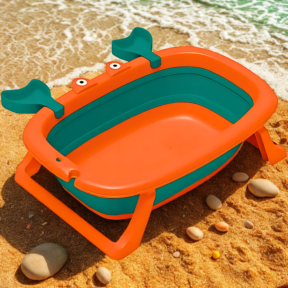 Miniatura: Kit Banheira Siri Laranja E Cama Tibaby®