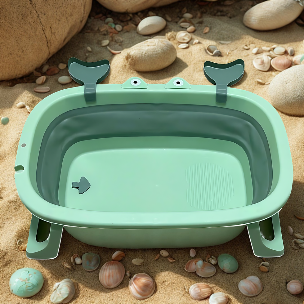 Miniatura: Banheira Siri Verde E Rede de Banho Tibaby®