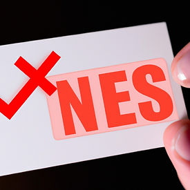 Consent sections yes or no jumbled up