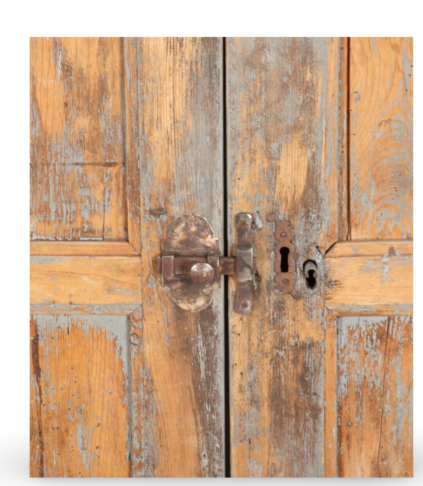 Thumbnail: 18th Century French Provincial Painted Cupboard