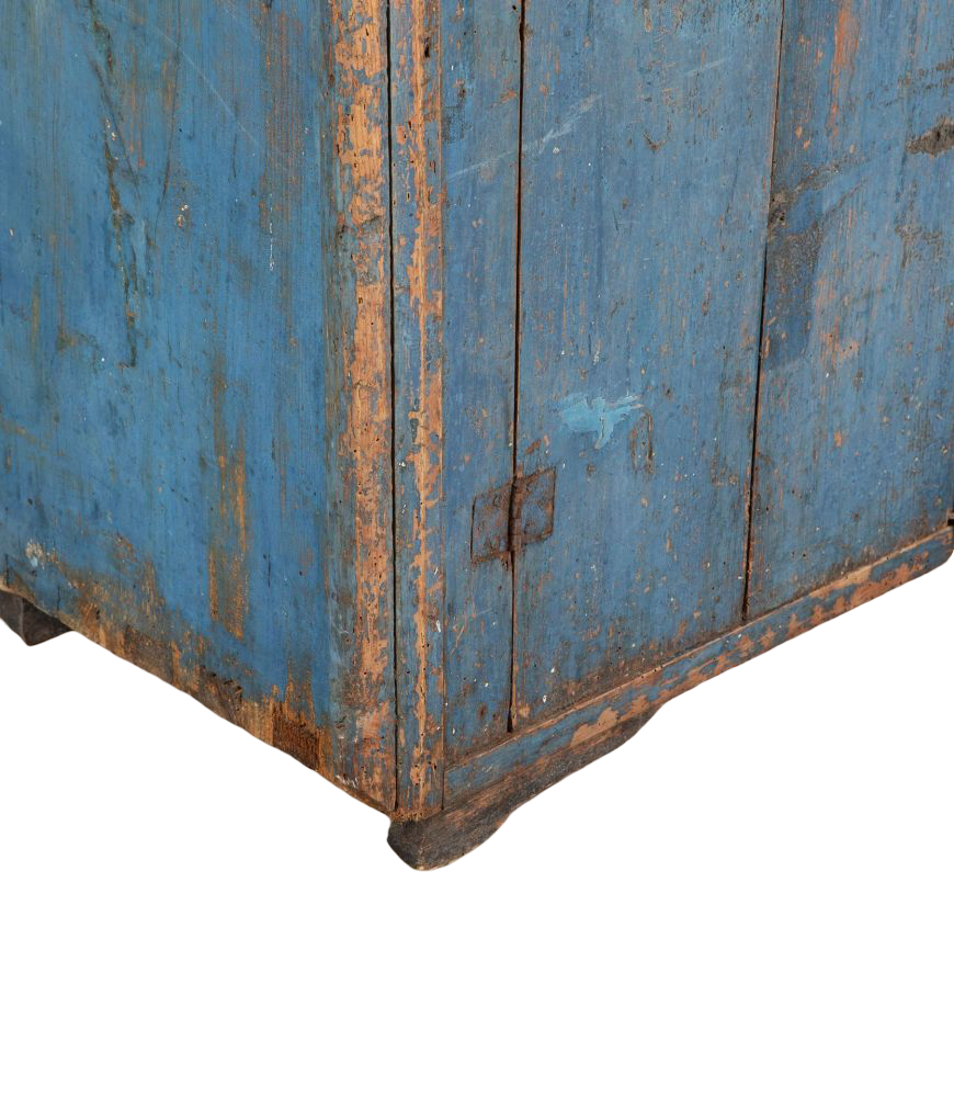 Thumbnail: 19th Century Blue Painted French Dresser Base