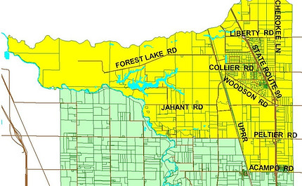 Map of Station 73 Response Area