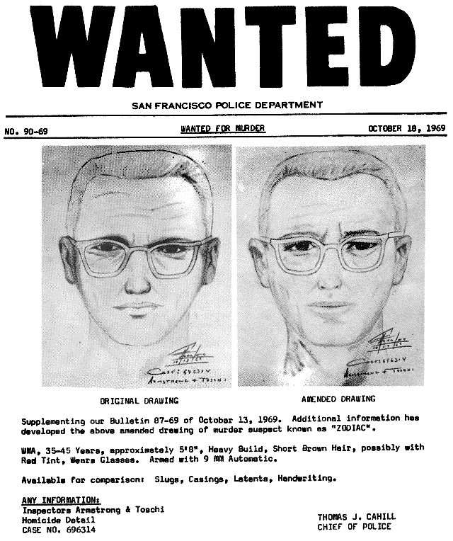 Zodiac: un asesino sin nombre