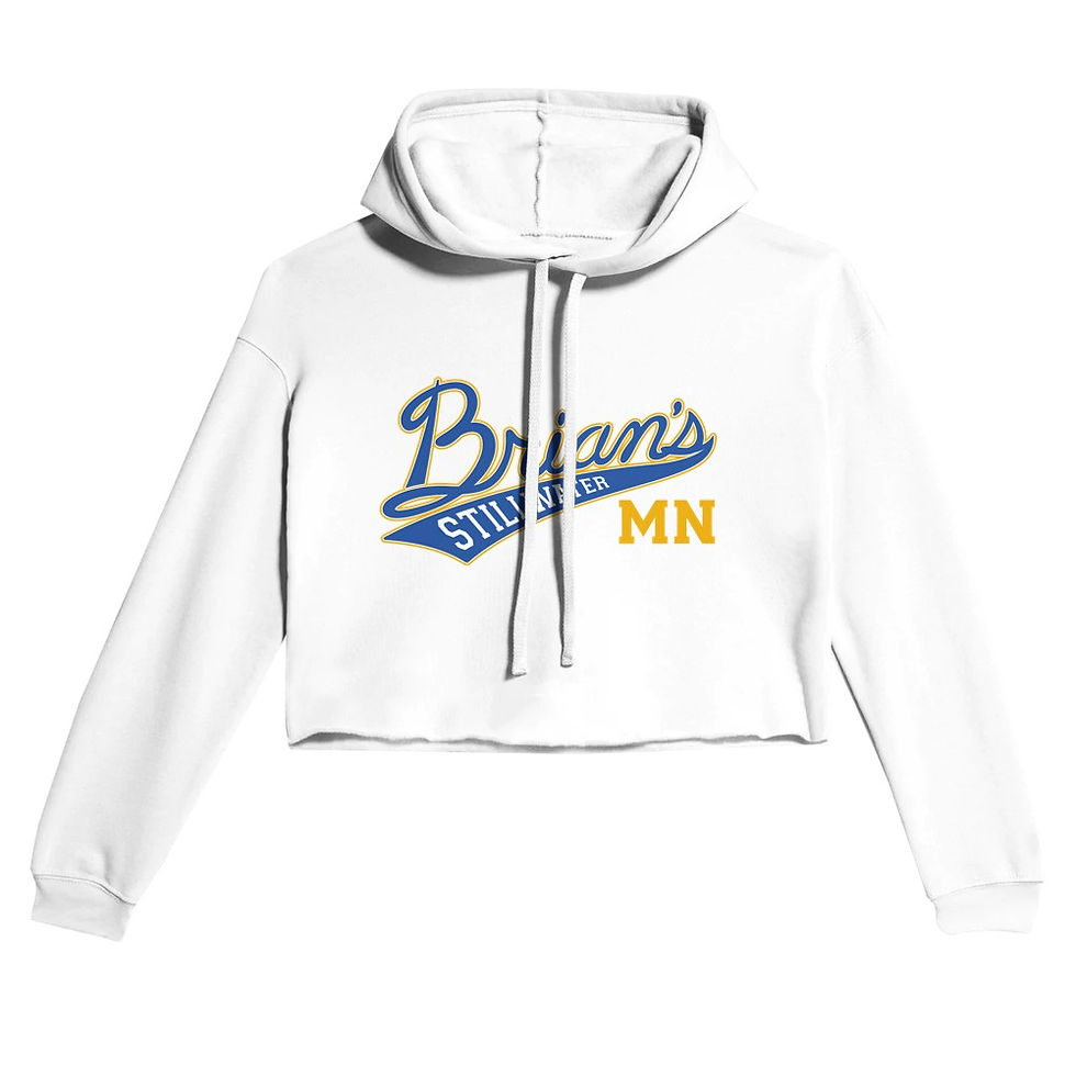 Thumbnail: Women's Cropped Classic Logo Hoodie