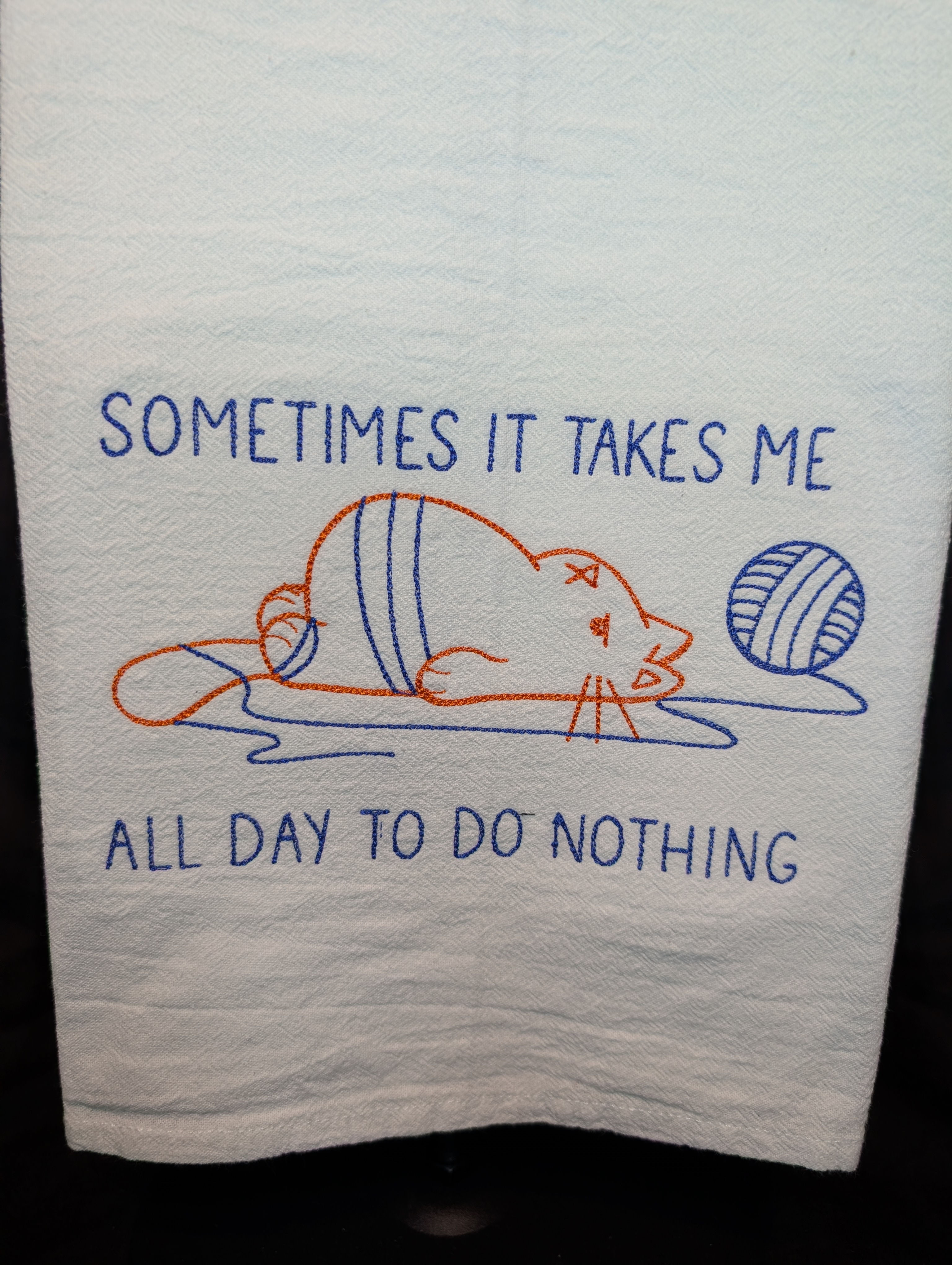 All Day To Do Nothing Towel