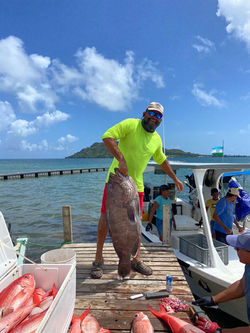 Pescadores del Archipelago de San Andrés.