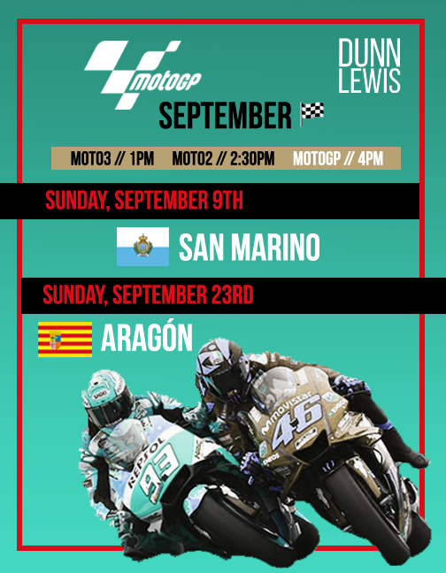 MotoGP : Sept. '18