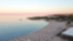 spiaggia lido silvana al tramonto