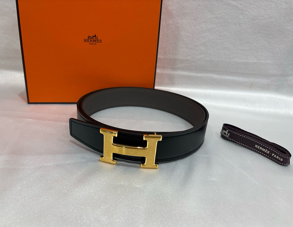 サムネイル： 【新品】HERMES コンスタンス Hベルト W刻印 ゴールド金具95