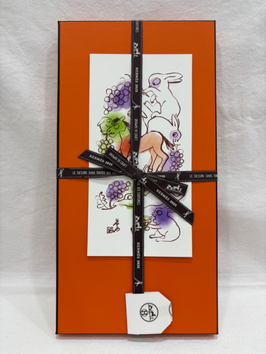 新品2025年新款 HERMÈS（エルメス）カシミヤマフラー 《テオレム
