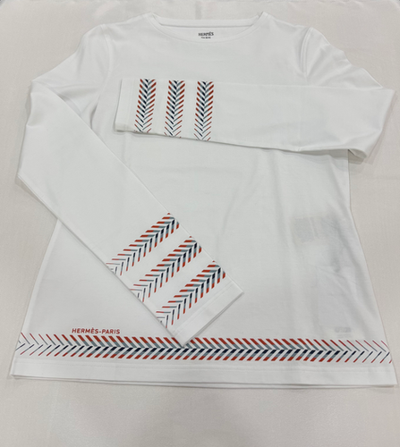 wｅst　エルメス　長袖 Tシャツ 未使用）🧡 HERMÈS（エルメス）ロングスリーブTシャツ | Co Co West Brand