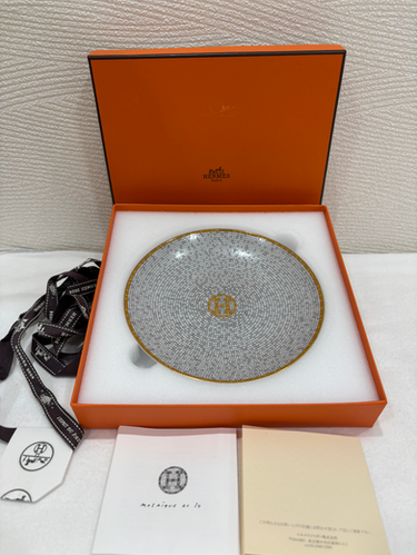 未使用！　エルメス　プレート ✨【新品・未使用】HERMÈS エルメス モザイク柄 プレート✨ | Co
