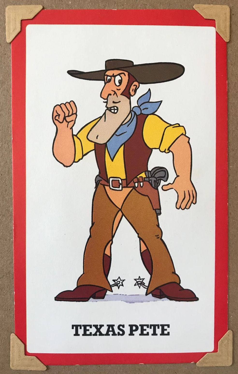 Texas Pete Superted Greetings Card