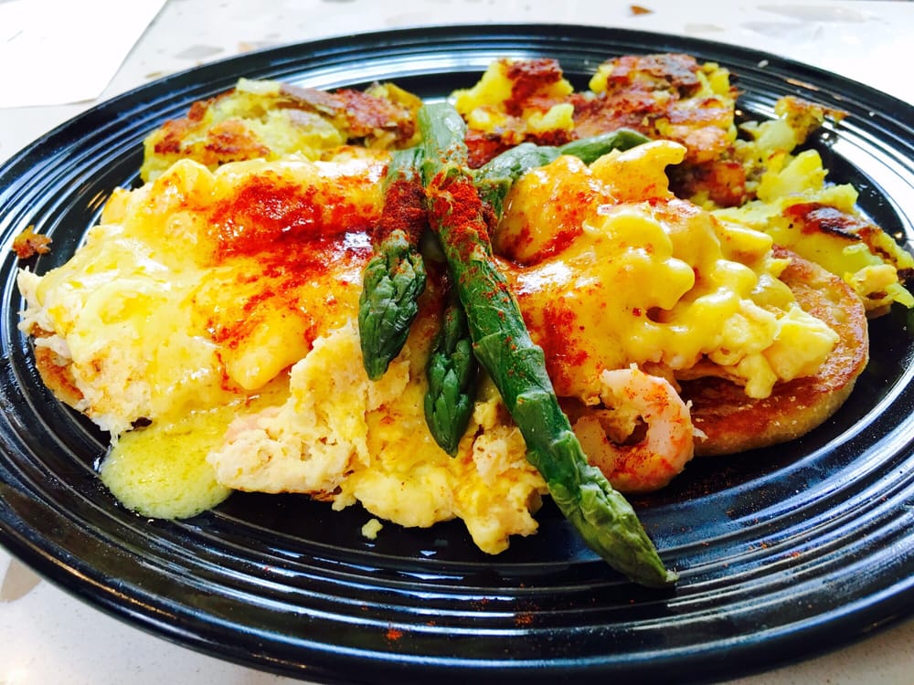 Seafood Eggs Benedict