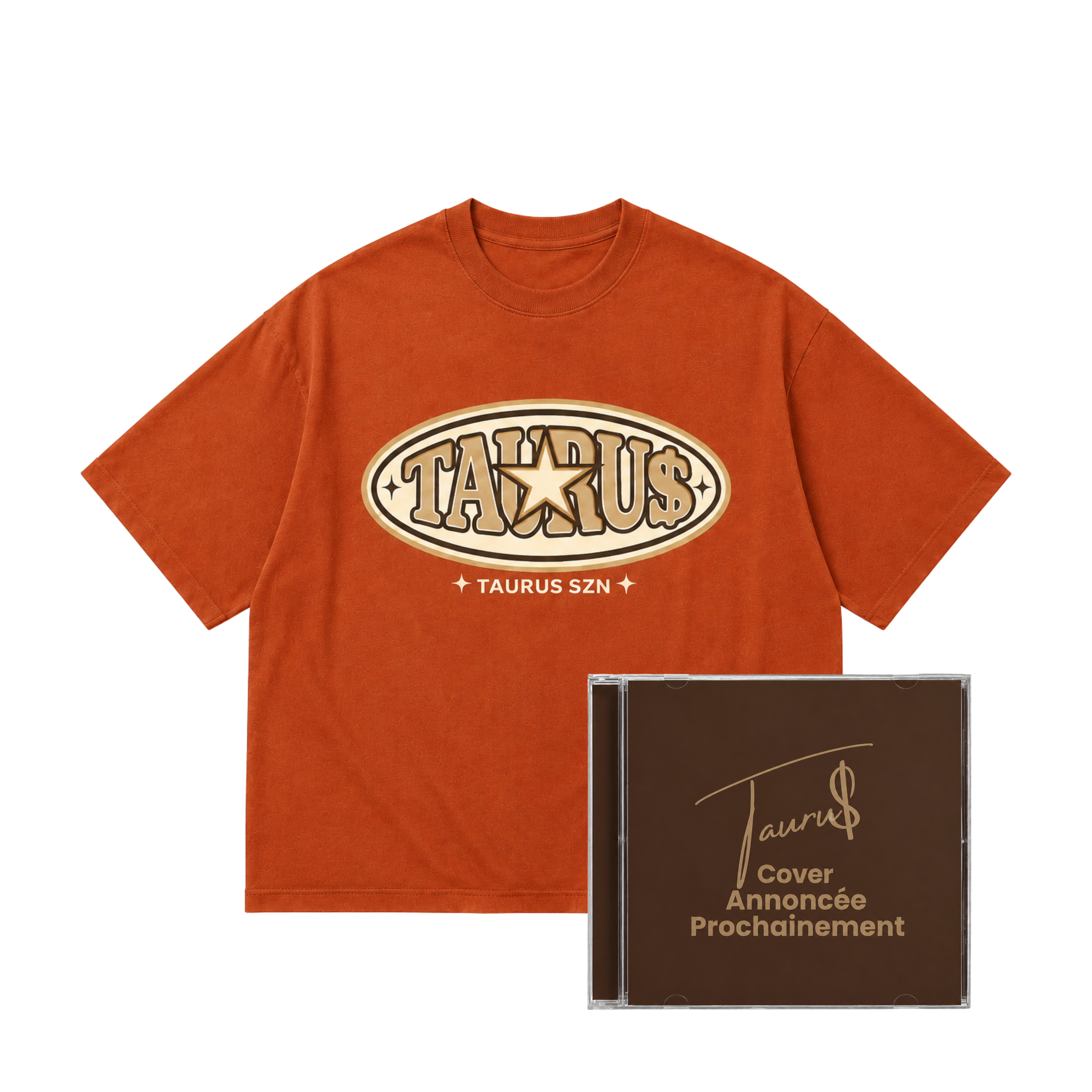 CD + Tee rouille etoile