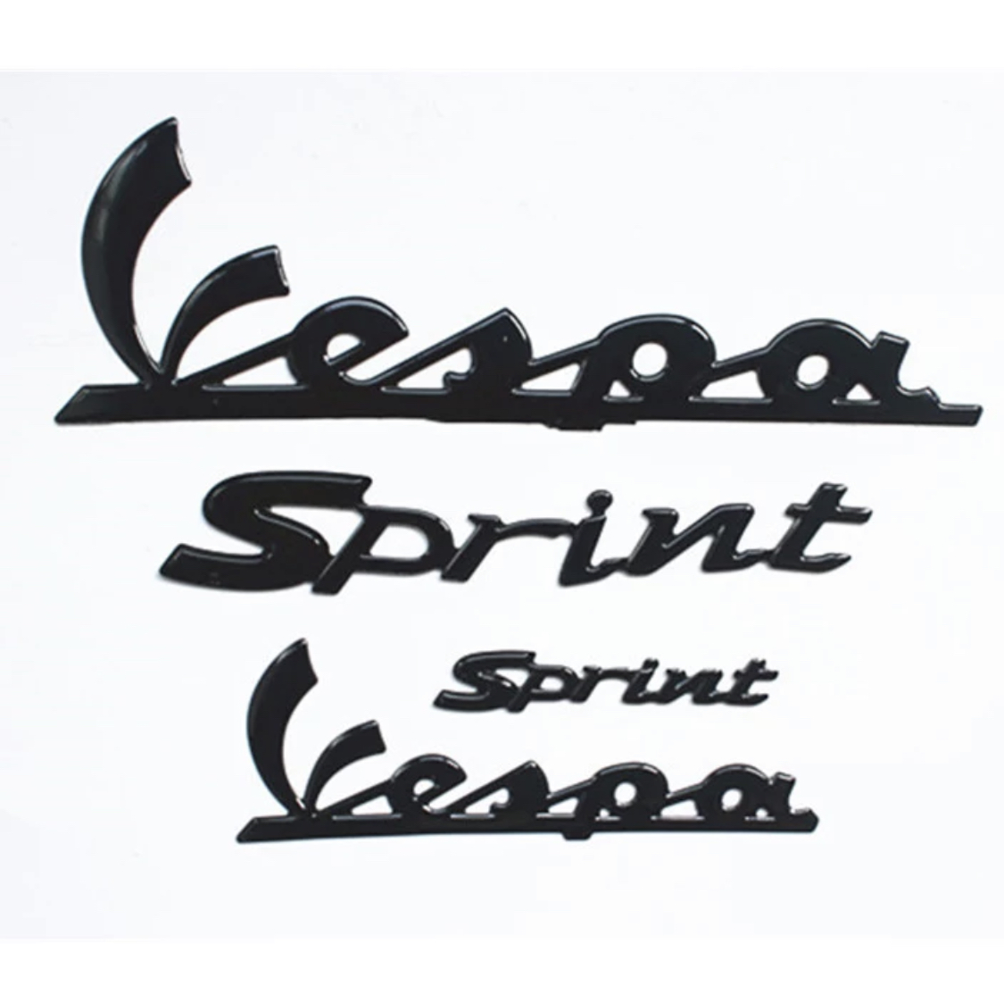 Vespa 'Sprint' 4-delige stickerset