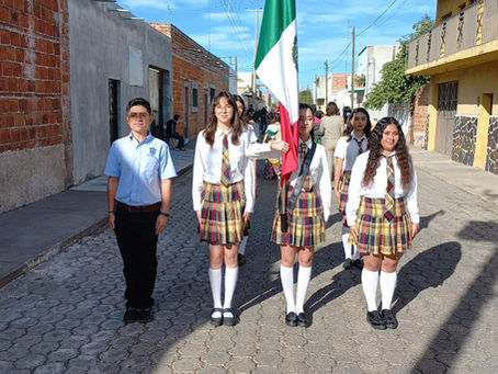 Desfile conmemorativo al 103 aniversario de la Revolución Mexicana