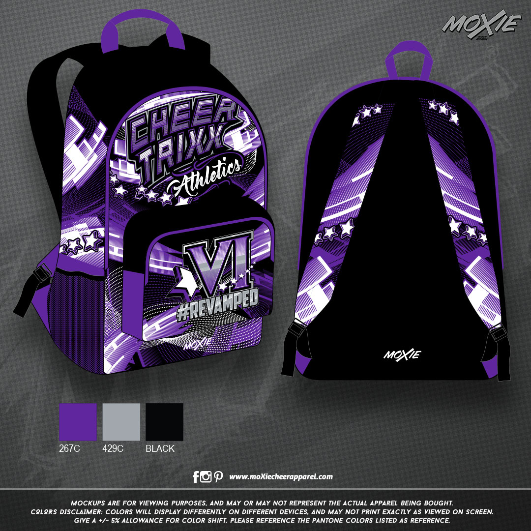 Custom Cheer Bags Cheer Backpacks Prodigy Cheer Apparel