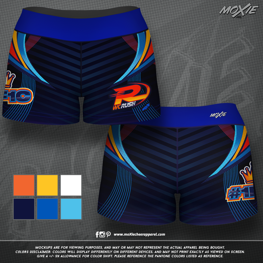 West Coast Rush-SHORTS SET 2-moXie PROOF